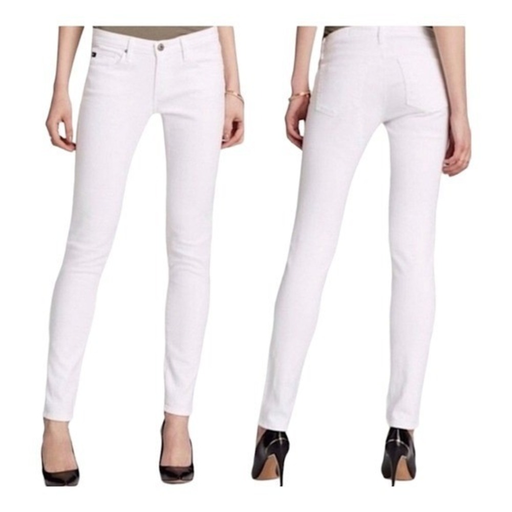 Ag Adriano Goldschmied Womens Jeans Cigarette Stilt‎ Low Rise Waist 29